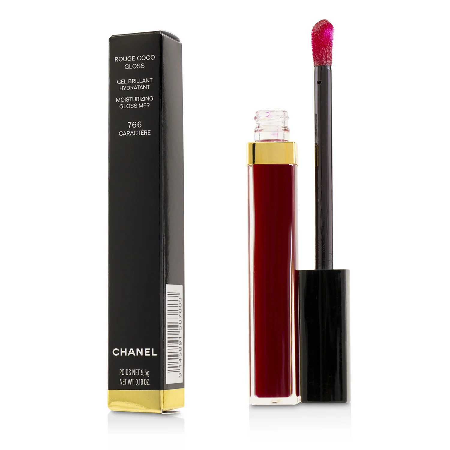 Chanel Rouge Coco Gloss Moisturizing Glossimer - # 824 Rouge Carmin  5.5g/0.19oz