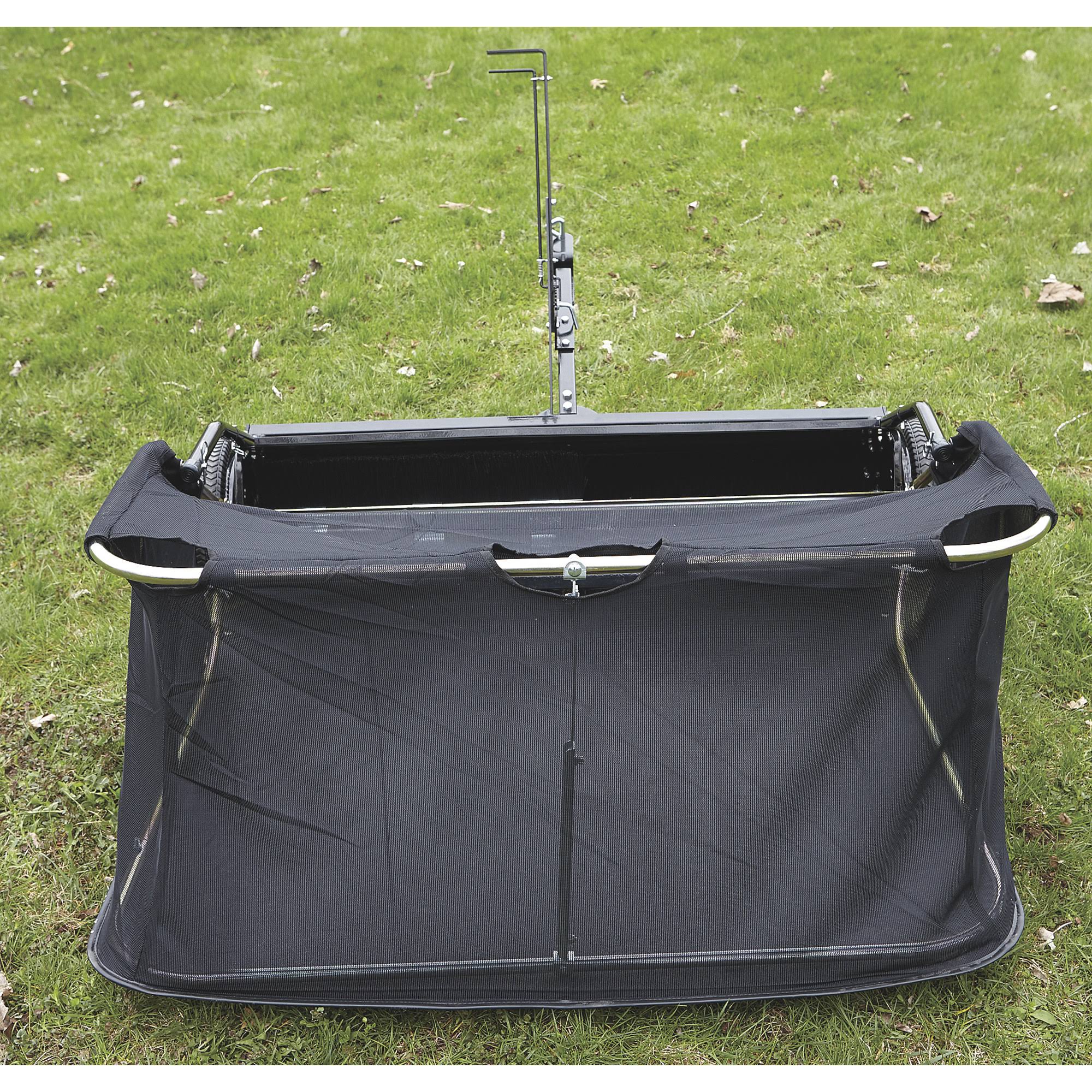 Strongway 49172 42 inch Lawn Sweeper - 13 Cu. ft. Capacity