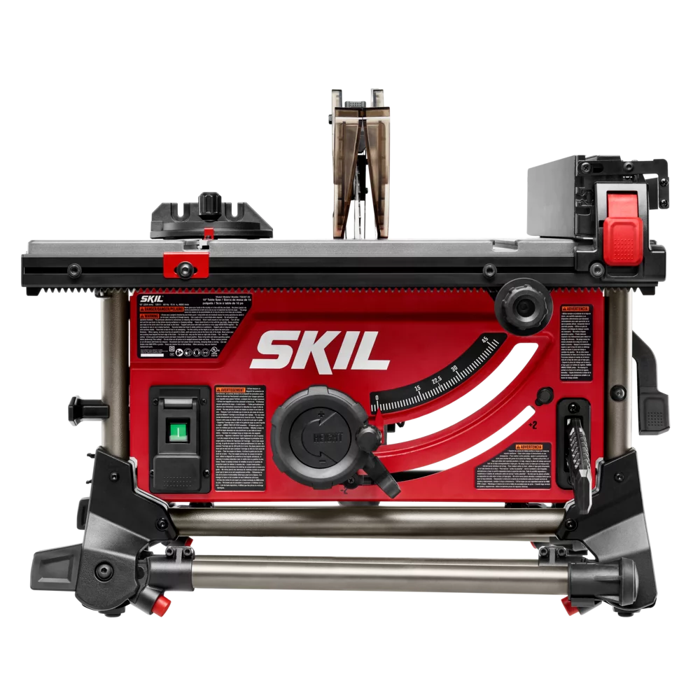 SKIL 15 Amp 10'' Corded Electric Table Saw with Folding Stand
