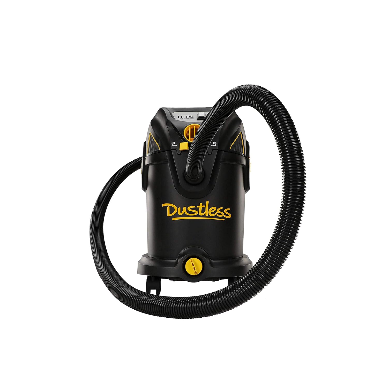 Dustless HEPA Wet+Dry Pro Vacuum, 8 Gallon Shop Vac-Wet+ Dry Vacuum. Commercial, Silica Rule Compliant Contractor, Professional, Home use Vacuum. Lead Safe, Concrete Vacuum