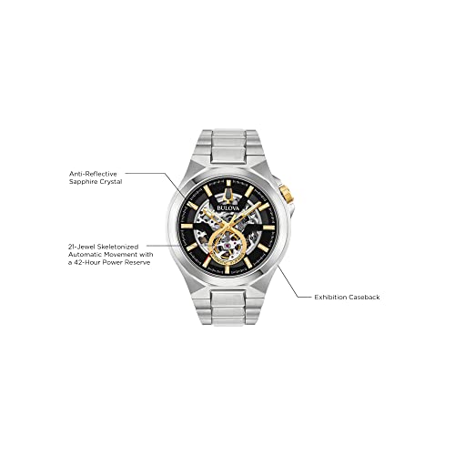 Bulova Men's Classic Maquina Automatic Open Aperture Watch