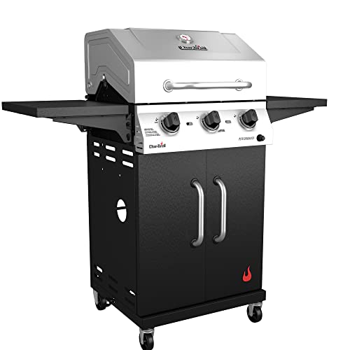 Char-Broil Performance Series Convective 2-Burner Cabinet Propane Gas Stainless Steel Grill - 463673519P1