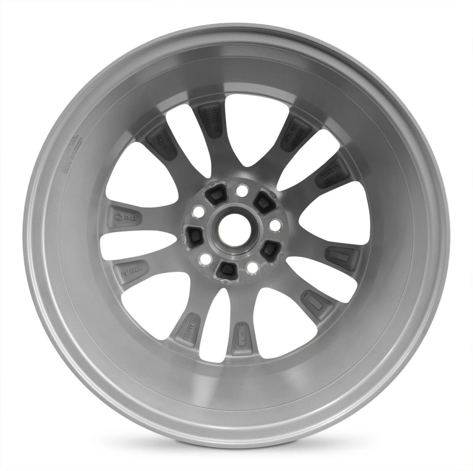 17 Inch Wheel for 2016-2020 Chevrolet Malibu 5 Lug Silver Aluminum Rim