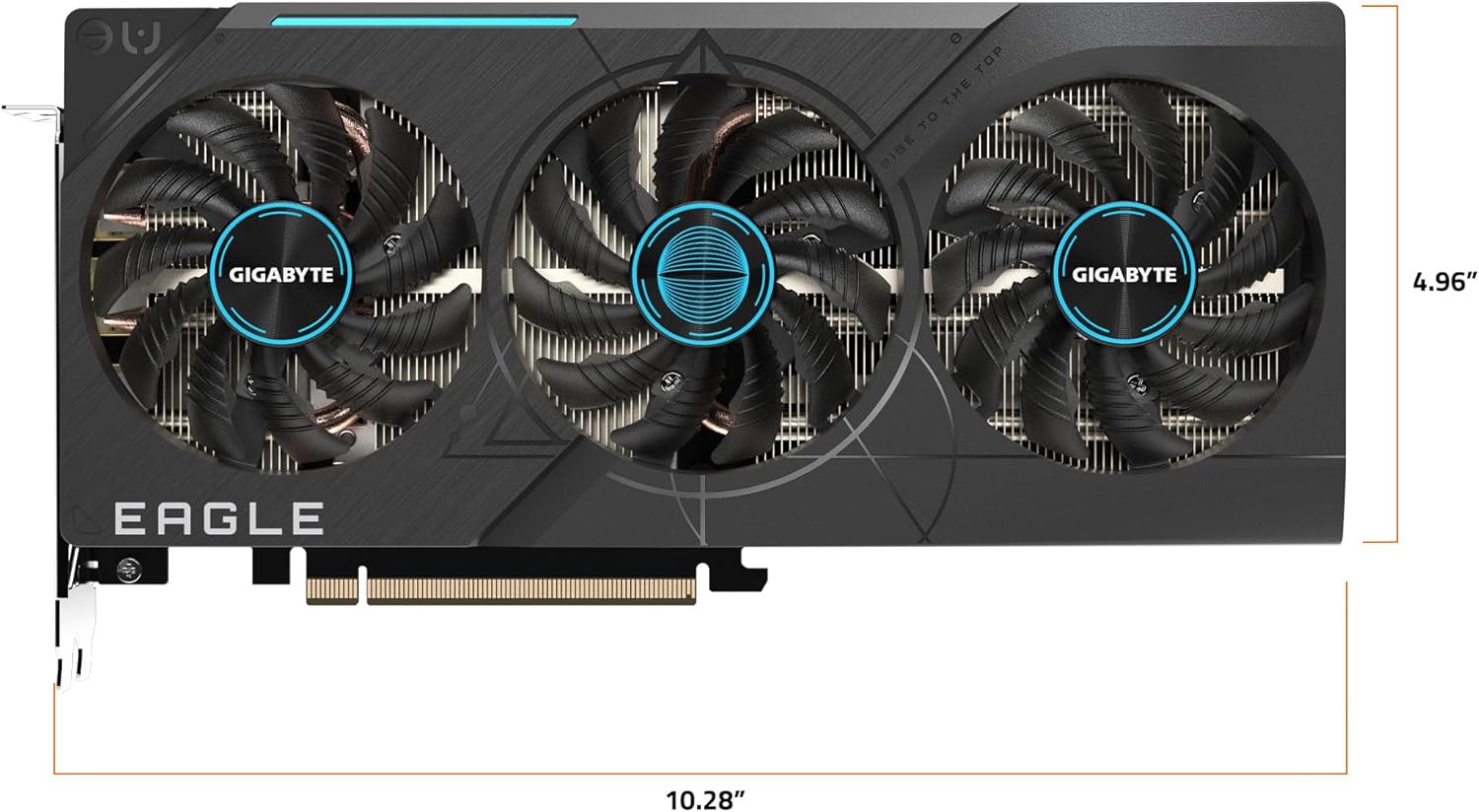 GIGABYTE GeForce RTX 4070 Super Eagle OC 12G Graphics Card, 3X WINDFORCE Fans, 12GB 192-bit GDDR6X, GV-N407SEAGLE OC-12GD​ Video Card