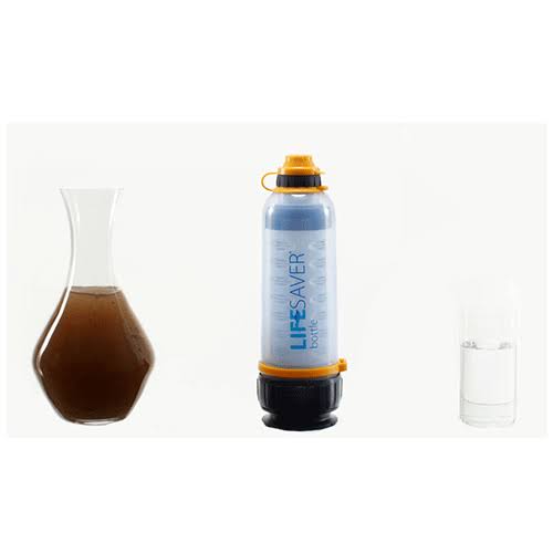 Icon Lifesaver 4000UF Water Filtration Bottle-Clear