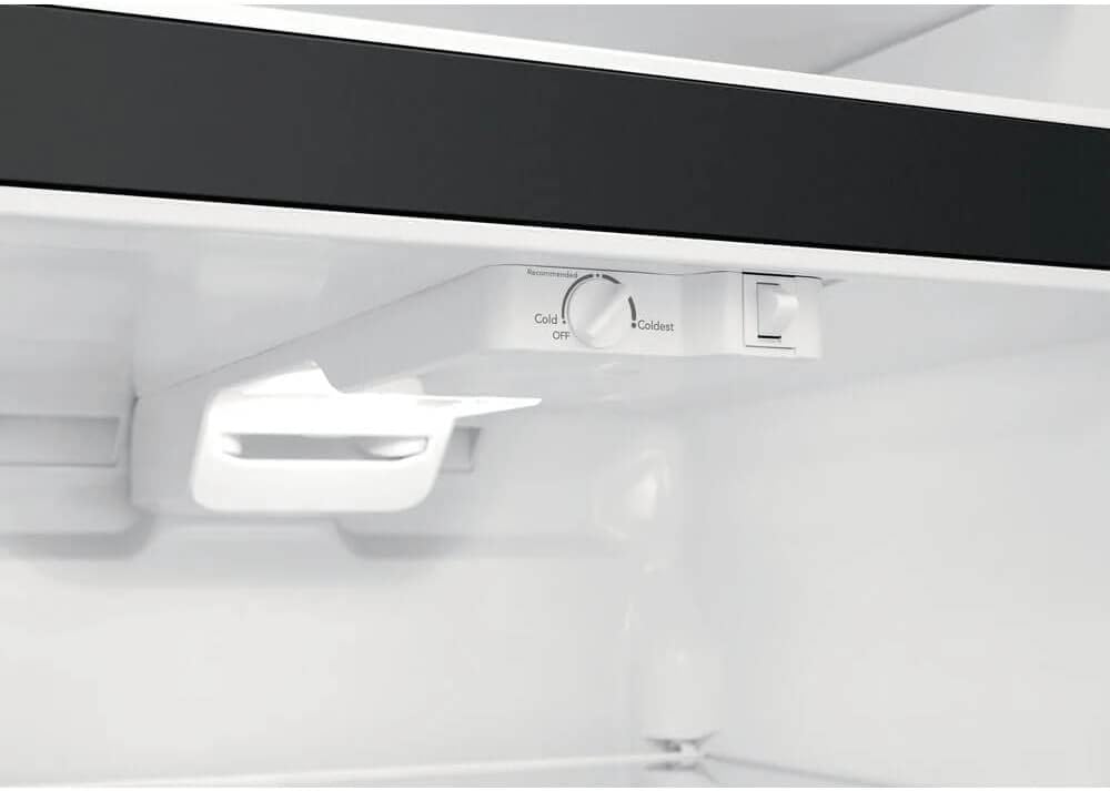 Frigidaire FFHT1835VS 30 Inch Freestanding Top Freezer Refrigerator with 18.3 cu. ft. Total Capacity, 2 Glass Shelves, 4.9 cu. ft. Freezer Capacity, Right Hinge with Reversible Doors, Crisper Drawer,