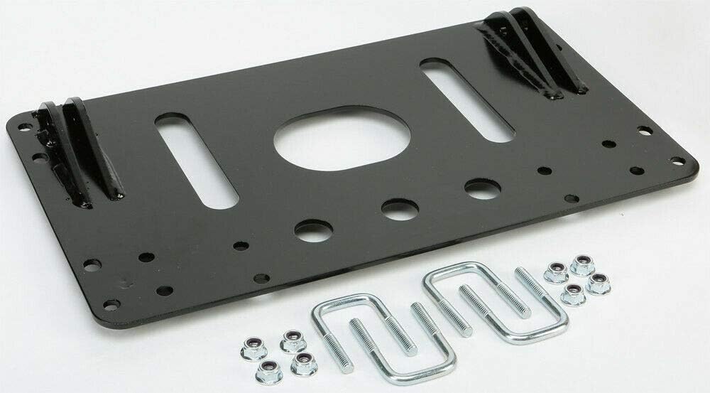 RPM KFI ATV 48" Snow Plow Blade Kit Combo Compatible with Yamaha Bruin Grizzly Compatible with Kodiak 350 400 450