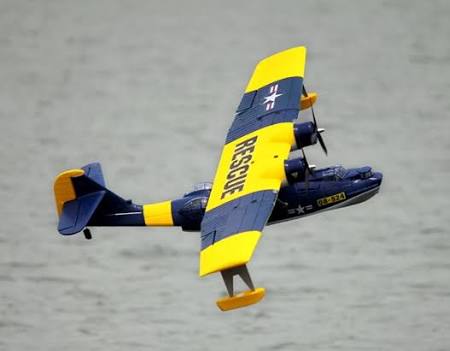 Dynam PBY Catalina Grey 1470mm Wingspan - PNP