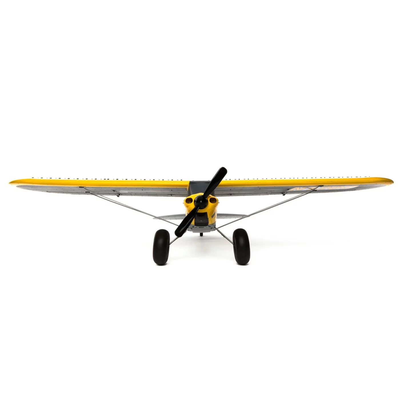 HobbyZone RC Airplane Carbon Cub S 2 1.3m BNF Basic Transmitter Battery and Charger not Included with Safe HBZ32500 Yellow Airplanes B&F Electric Trainer