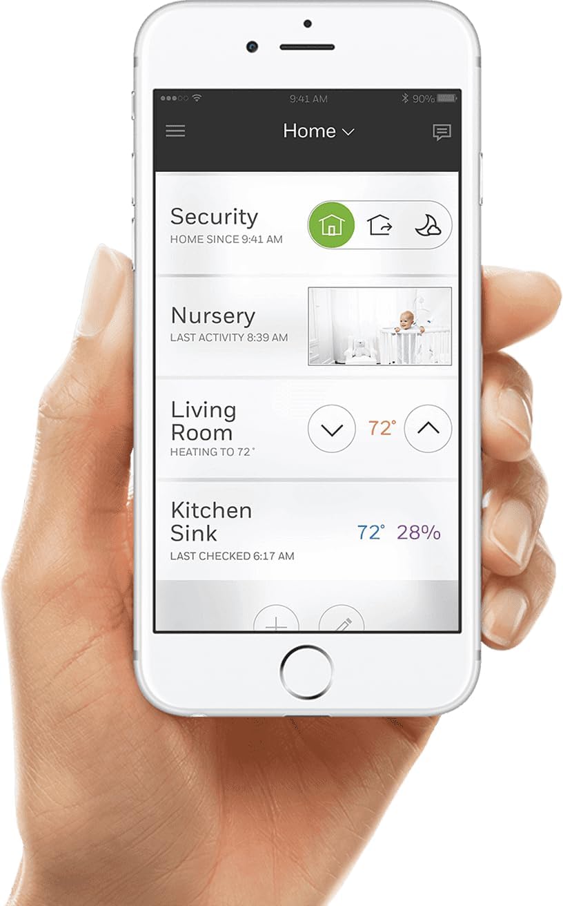 Honeywell TH9320WF5003 Wi-Fi 9000 Color Touch Screen Programmable Thermostat, White, Requires C Wire 3 Pack with Extended 5-Year Warranty