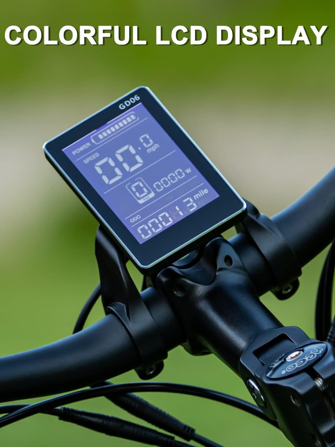 HAOQI Mid-Drive Electric Bike for Adults, 1000W Full Suspension Electric Bike,26" Fat Tire Ebike, 48V 22AH Dual Removable Battery, 28MPH Electric Mountain Bike,