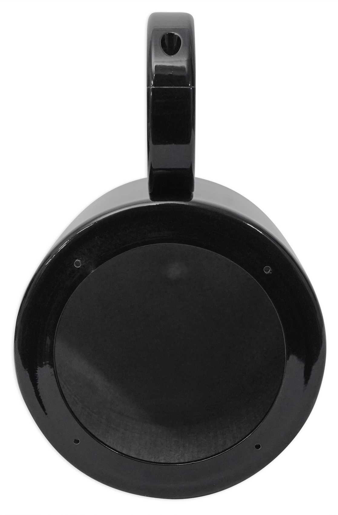 (2) Rockville 5.25" 360° Swivel Black Aluminum Surface Mount Boat Speakers