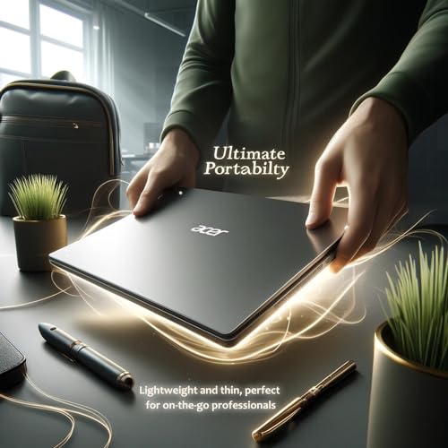 acer Aspire Premium Laptop | 15.6" FHD Display | AMD Ryzen 5 5500U (Beats i7-1250U) | 64GB RAM | 1TB SSD | Long Battery Life | Sleek Design | Ethernet Port | Windows 11 Pro | w/WOWPC Bundle
