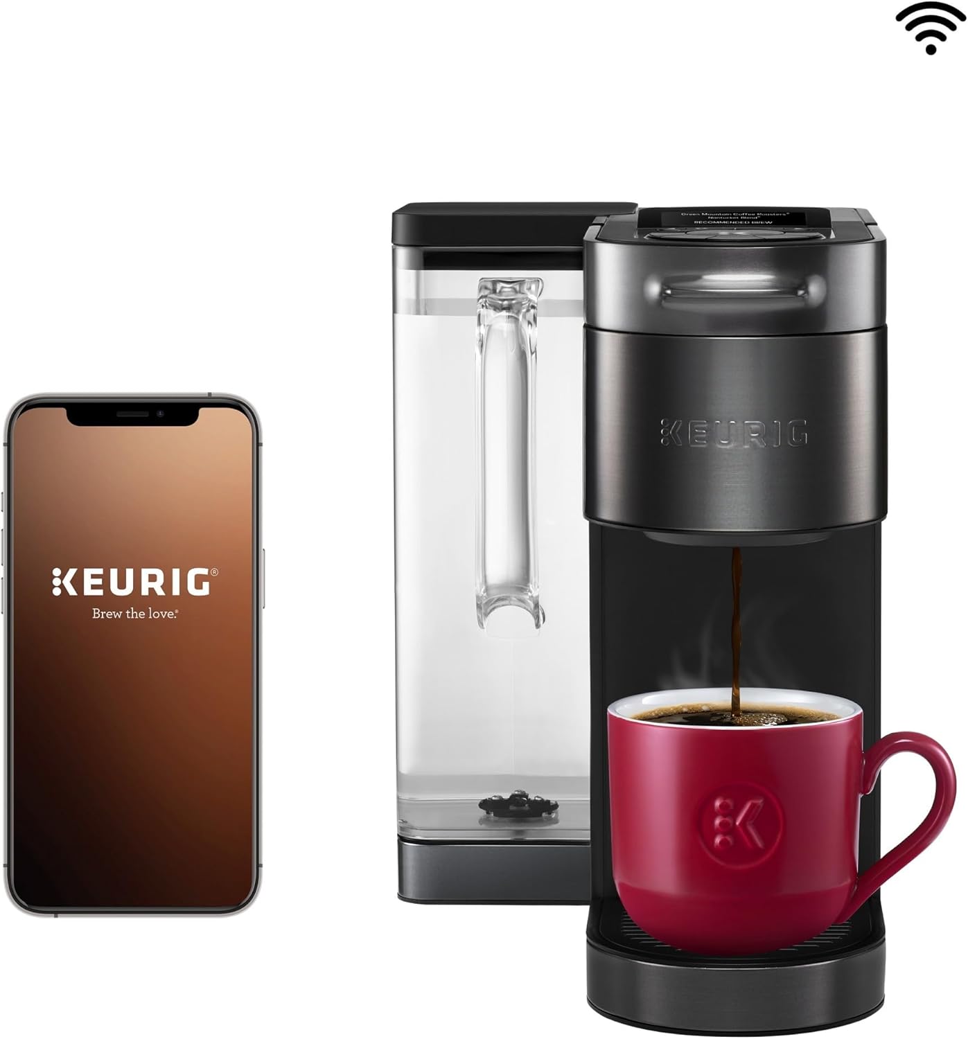 Keurig® K-Supreme Plus SMART Single Serve K-Cup Pod Coffee Maker, Black
