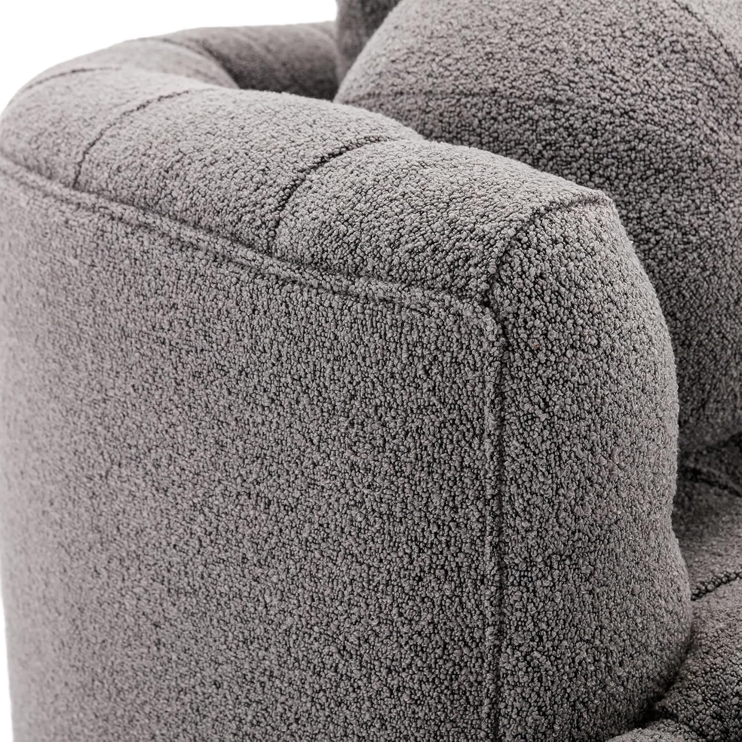 42.9" Oversized Swivel Accent Barrel Chair Chenille Tufted Upholstered Sofachair W/3 Pillows, Comfy Leisure Lounge Club Round Armchair Cozy Sofa & Chair for Home Apartment Office Hotel Living Room