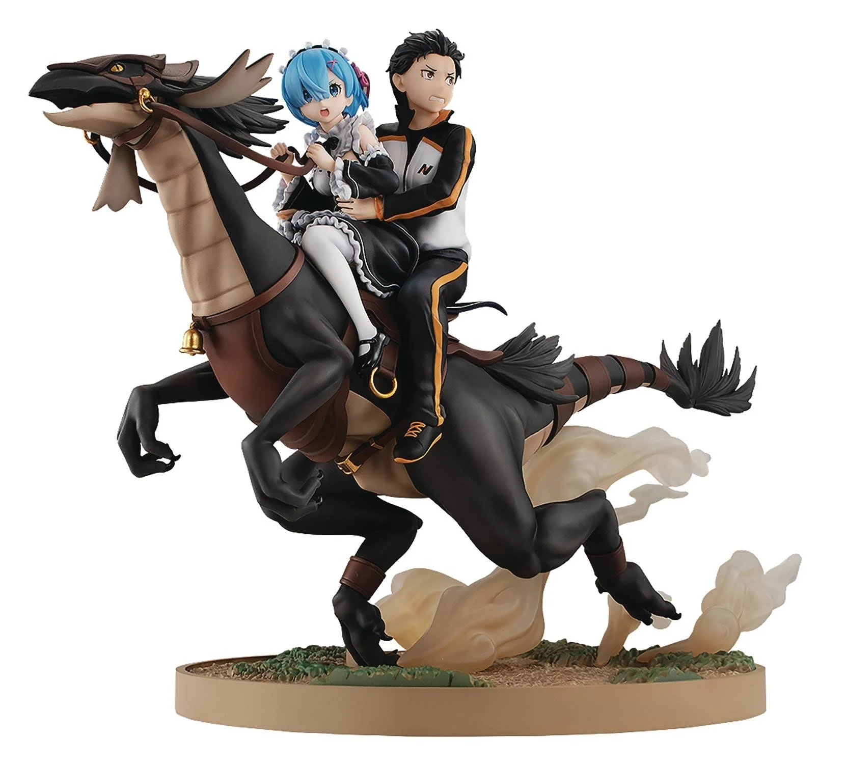 Kadokawa Rem u0026 Subaru Attack on The White Whale Ver. Re:Zero Starting Life in Another World Figure