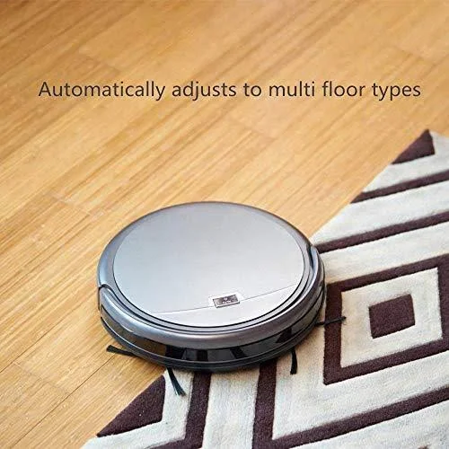 Ilife A4S Robot Vacuum Cleaner with Powerful Suction and Remote Control, Super Quiet Design for Thin Carpet and Hard Floors, Gra