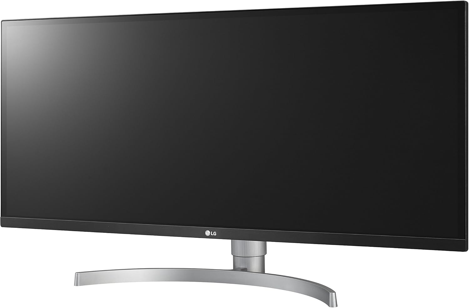 LG 34WK650-W 34" UltraWide 21:9 IPS Monitor with HDR10 and FreeSync (2018), Black/White