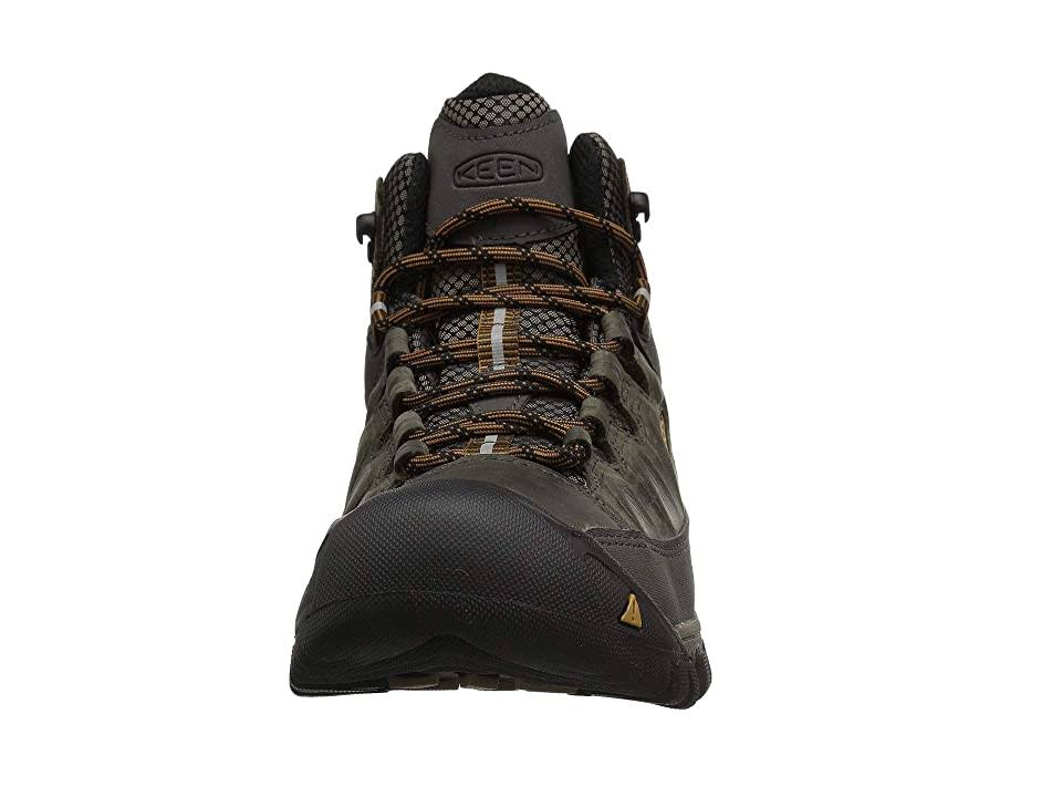 Keen Men&s Targhee III Waterproof Mid, Black Olive / 10.5