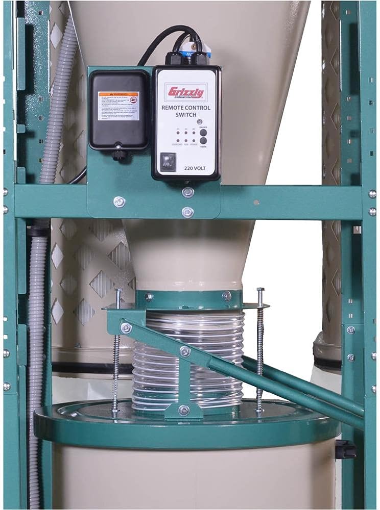 Grizzly Industrial G0442-5 HP Cyclone Dust Collector