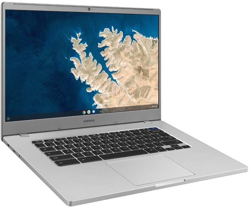Samsung Chromebook 4 + Chrome OS 15.6" Full HD Intel Celeron Processor N4000 4GB RAM 32Gb Emmc Gigabit Wi-Fi -XE350XBA-K01US - Silver (Renewed)