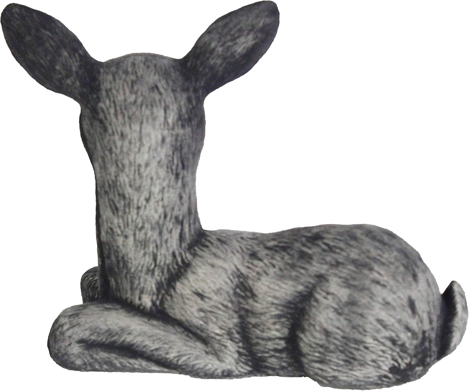 Sitting Deer Concrete Statue Sculpture Cement Deer Statue for Indoor and Outdoor Garden Decor