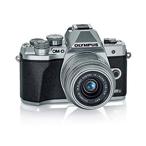 Olympus OM-D E-M10 Mark IIIs Camera with M.Zuiko Digital 14-42mm IIR Lens, Black