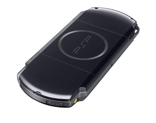 Sony PSP Slim and Lite 3000 Series Handheld Gaming Console with 2 Batteries and Memory Card (Black/Red) (Renewed)