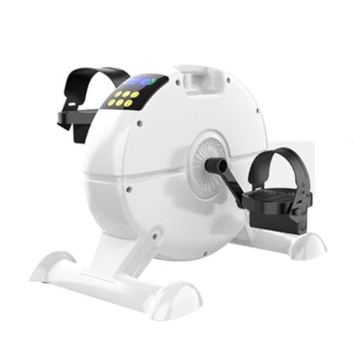Exercise Bike Household Electric Exercise Bike Under Desk Bike Pedal Exerciser , Mini Exercise Bike for Arm/Leg Exercise, Pedal Exerciser for Seniors with LCD Display Under Desk Bike Pedal Exerciser