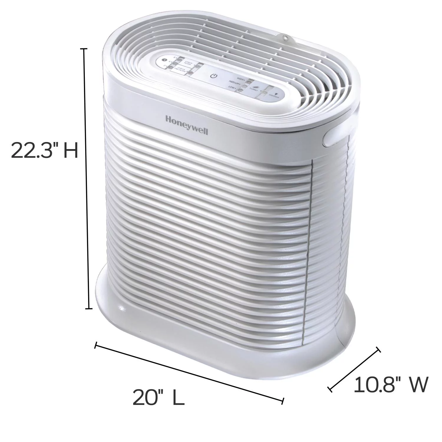Honeywell Air Purifier, HPA304, 465 sq ft, HEPA Filter, Allergen, Smoke, Pollen, Dust Reducer