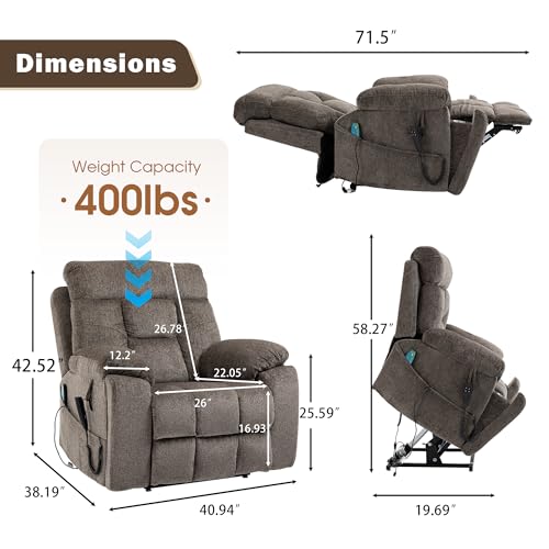 Oversized Recliner: Lazy Boy's Recliner with Adjustable Angle, The Ideal Lazy Chair for Comfortable and Luxurious Relaxation, Modern