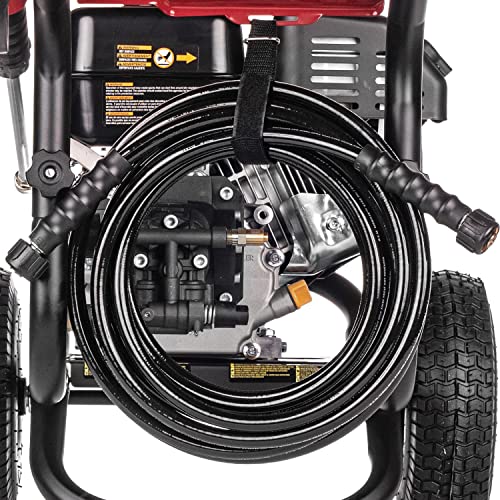 Simpson Cleaning 3400 PSI Gas Pressure Washer, 2.5 GPM Power Washer for Residential Use, CRX Engine, 25-Foot MorFlex Hose, Clean Machine, 49-State (CM61083)
