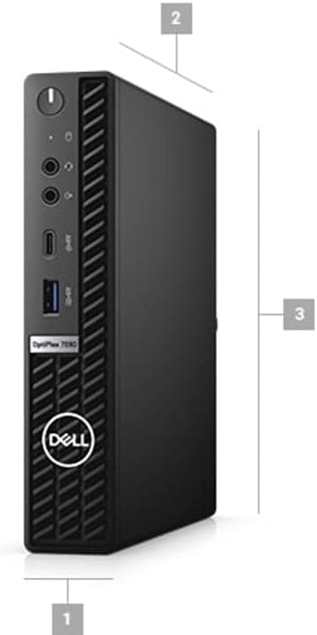Dell OptiPlex 7000 7090 Micro Tower Desktop (2021) | Core i7-512GB SSD - 16GB RAM | 8 Cores @ 4.6 GHz - 11th Gen CPU Win 11 Pro (Renewed)