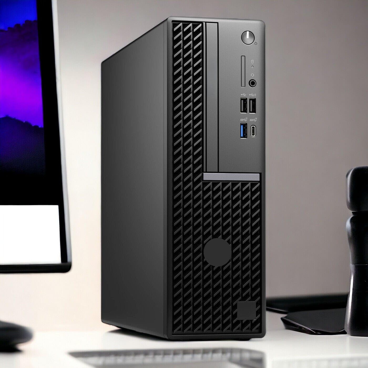 Dell OptiPlex XE4 SFF Business Desktop Computer - Intel Core 12th Gen i5-12400 (6 Core) 2.50 GHz - 16GB RAM DDR4-256GB M.2 NVMe 3.0 x4 SSD - WiFi 6, Bluetooth - Bundle with DP Cable and Mouse Pad
