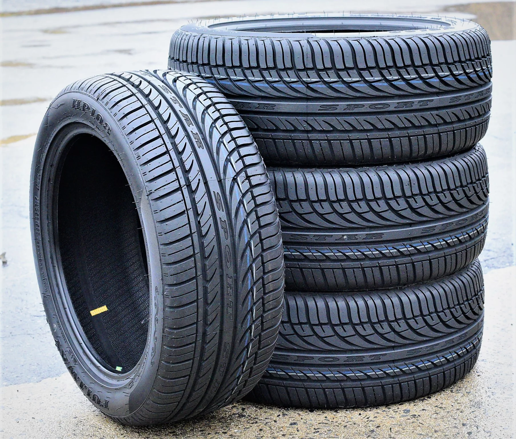 Set of 4 (FOUR) Fullway HP108 235/55R18 ZR 104W XL AS A/S High Performance Tires Fits: 2010-16 Chevrolet Equinox LTZ, 2017 Chevrolet Equinox LT