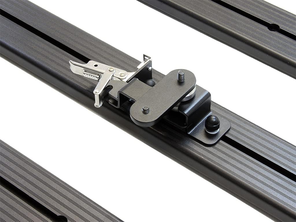 Quick Release Roof Top Tent Mount Kit - Camping, Outdoor Travel, Off-Road Bracket Holder for Roof Racks on Trucks, Pick Up, SUV, Car or Van (Black) Front Runner