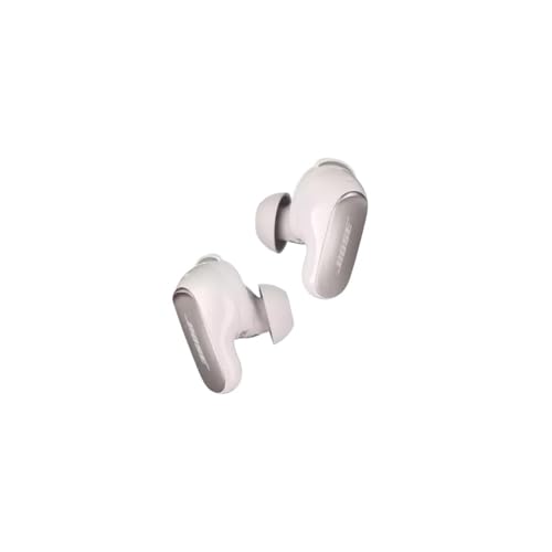 Bose QuietComfort Ultra True Wireless Bluetooth Adjustable Noise Cancelling Earbuds, Spatial Audio, Up to 6 Hours of Play Time, Black Bundle with Alternate Sizing Kit