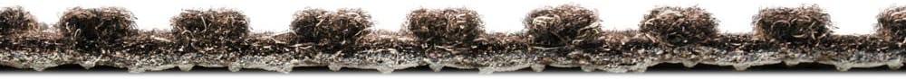 House, Home and More Heavy-Duty Ribbed Indoor Outdoor Carpet with Rubber Marine Backing - Tuscan Brown - 6 Feet X 10 Feet