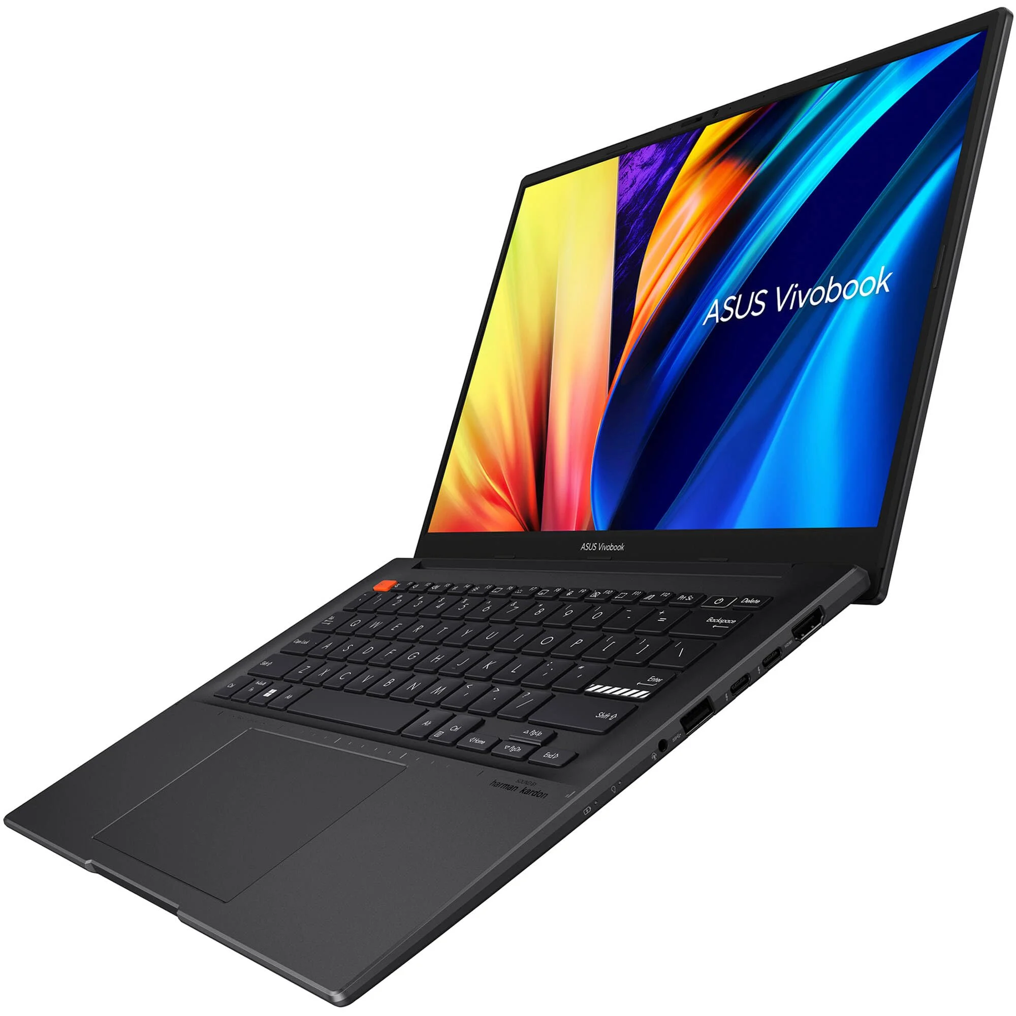 ASUS 2023 Ultra Light Vivobook Pro S14 14” 2.8K OLED Laptop 14-Core Intel i7-12700H Iris Xe Graphics 16GB DDR4 1TB NVMe SSD 2xThunderbolt4 WiFi 6E HDMI2.1 Backlit KB Windows 11 Home w/RE USB