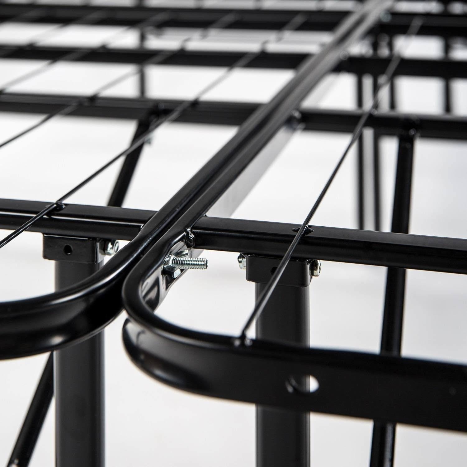 Spa Sensations Steel Smart Base Bed Frame Black
