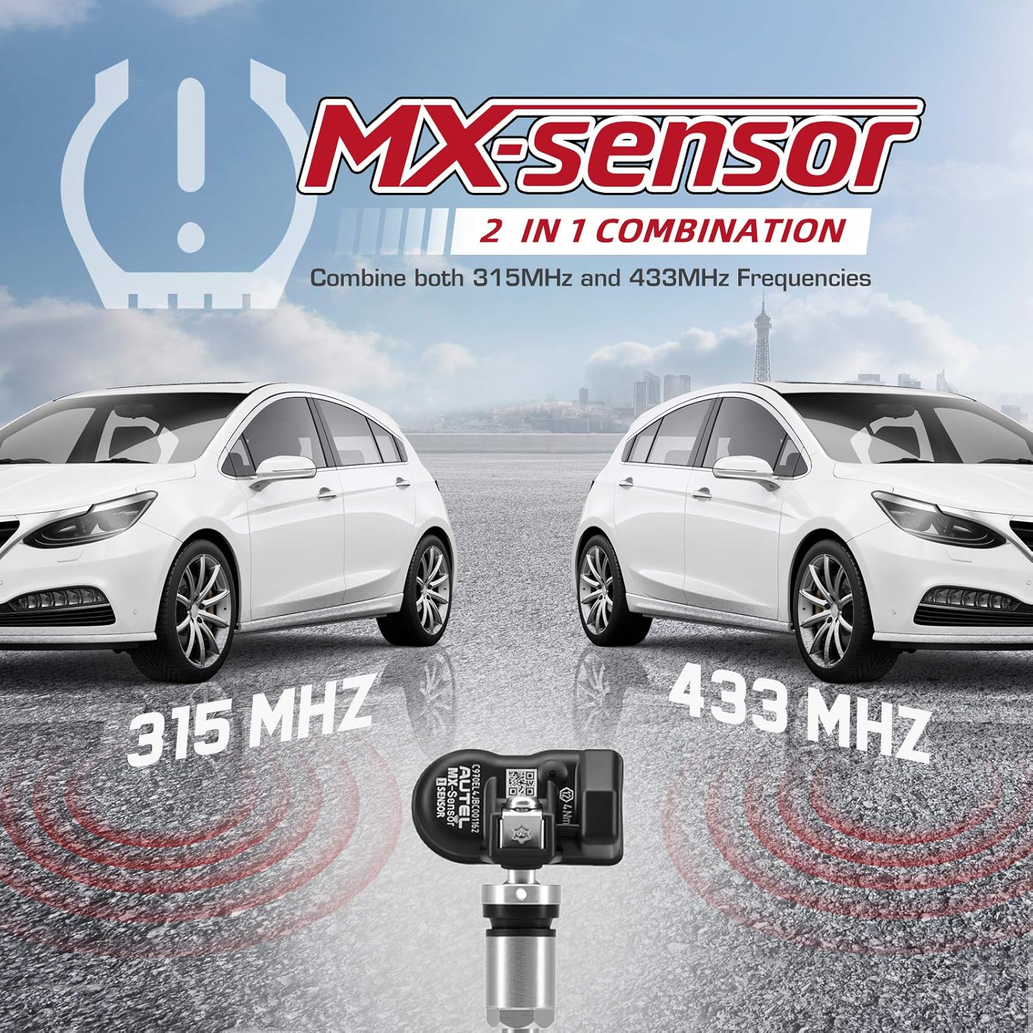 2022 Autel TPMS Relearn Tool TS408, Upgraded of TS401 Tire Pressure Monitor Sensor Programming Tool for All Cars, TPMS Reset, Sensor Activation, Program for Autel MX-Sensors without OBD2 Cable