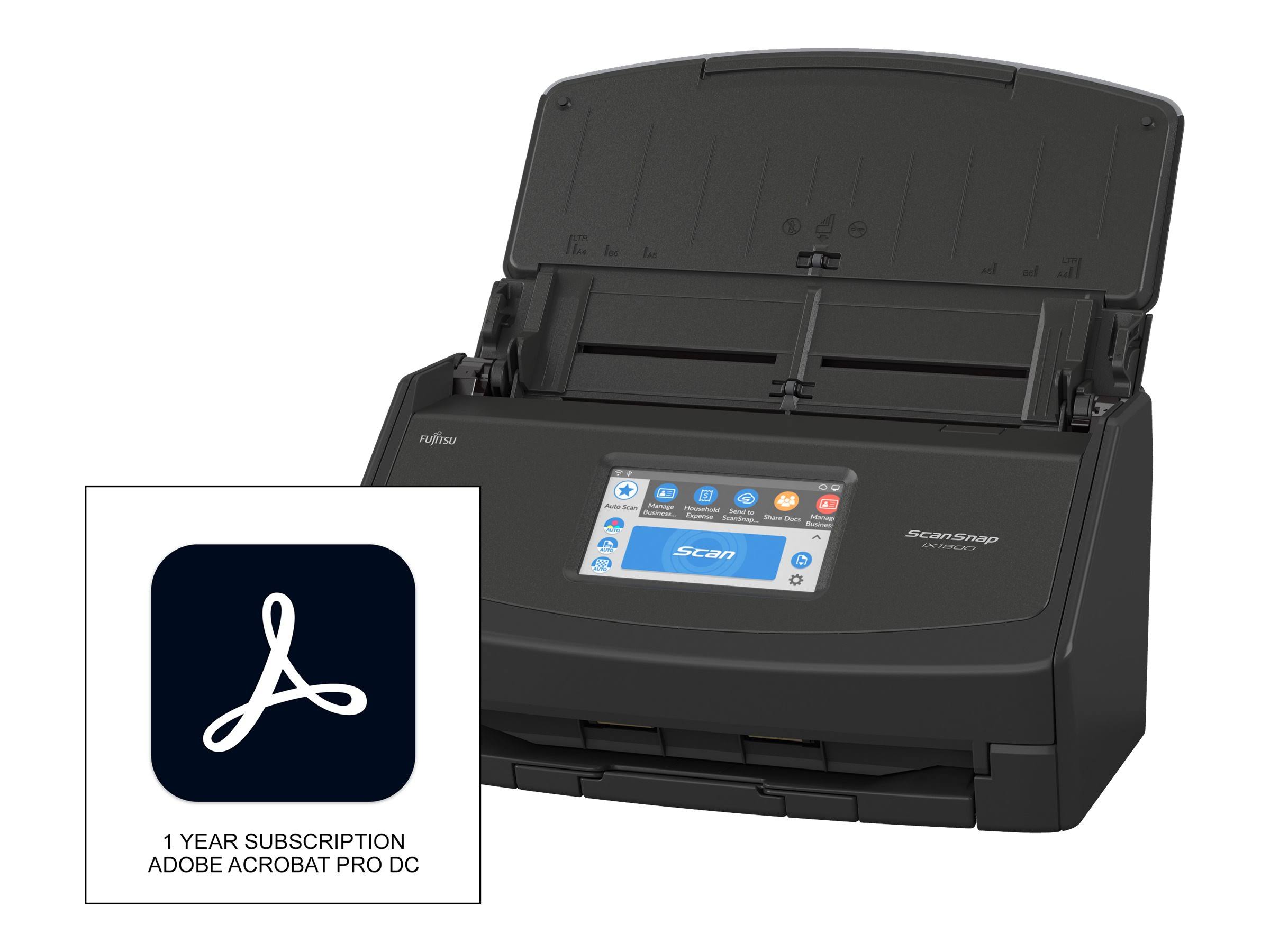 Fujitsu ScanSnap iX1500 Deluxe Scanner (Black)