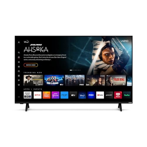 VIZIO 50 Inch V Series 4K UHD LED HDR Smart TV Bluetooth Compatible with Dolby Vision HDR/HDR10+, HDMI VRR, DTS Virtual X and WiFi 6 Dual-Band (V4K50M-0809)