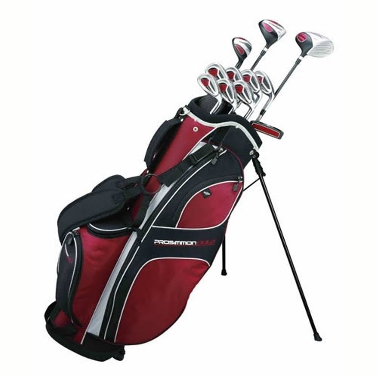 Prosimmon Golf Drk Mens RH Graphite Hybrid Club Set u0026 Stand Bag