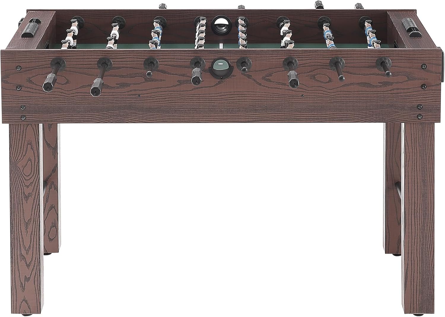 VEVOR Foosball Table, 55 inch Standard Size Foosball Table, Indoor Full Size Foosball Table for Home, Family, and Game Room, Soccer with Foosball Table Set, Includes 4 Balls and 2 Cup Holders