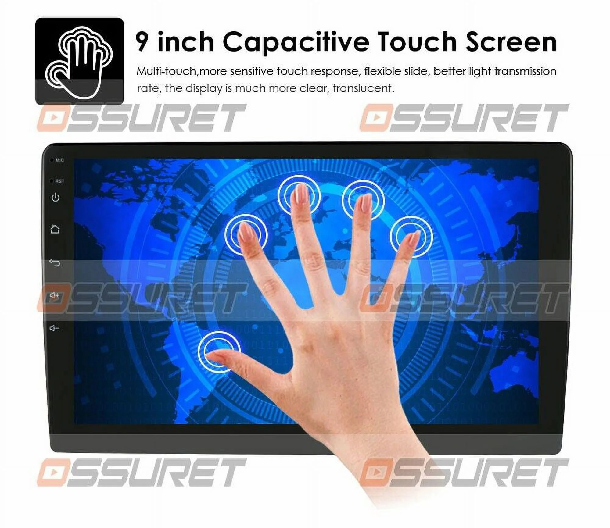Apple Carplay Android 10 Bluetooth Car Stereo Radio System For BMW E39 525i 528i 530i 540i X5 E53 M5
