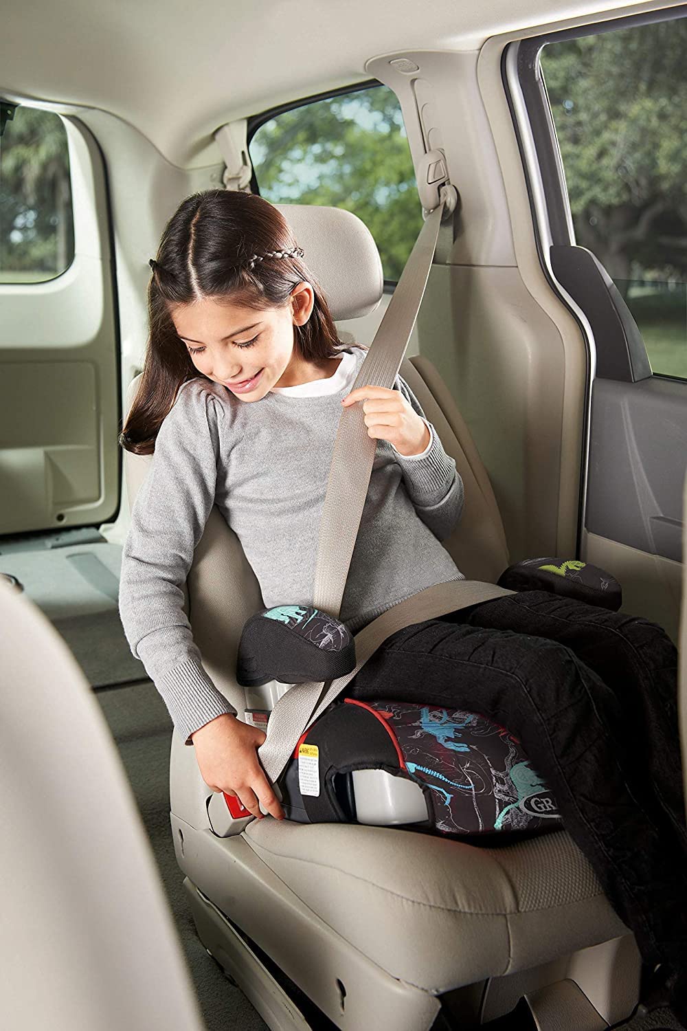 Graco 4Ever DLX 4-in-1 Car Seat to Backless Booster, TurboBooster Dinorama Backless Booster