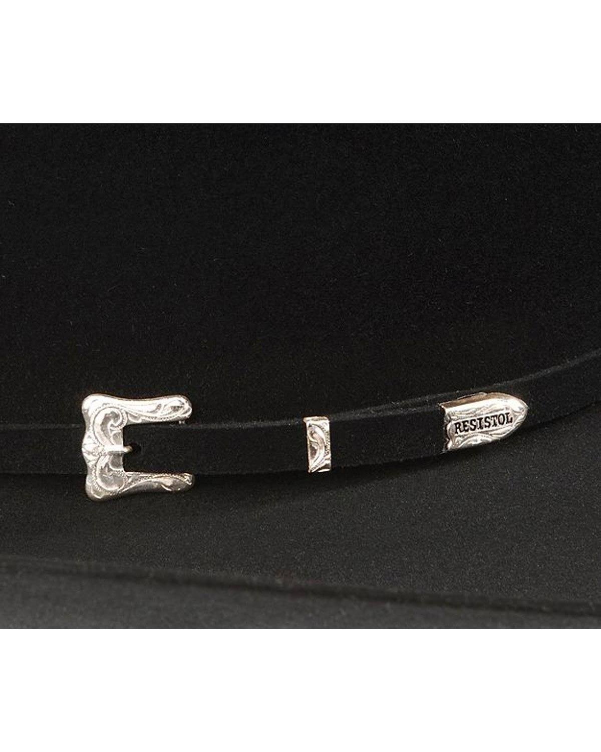 Resistol 20X Black Gold Hat - 6 1/2