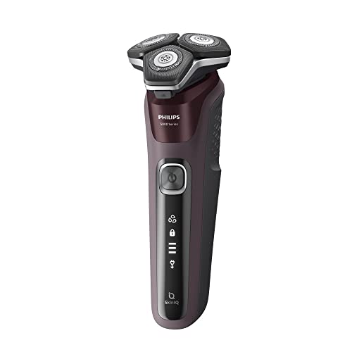 Philips Shaver Series 5000, Wet & Dry Electric Shaver with Cable-free Quick Clean Pod, S5882/50