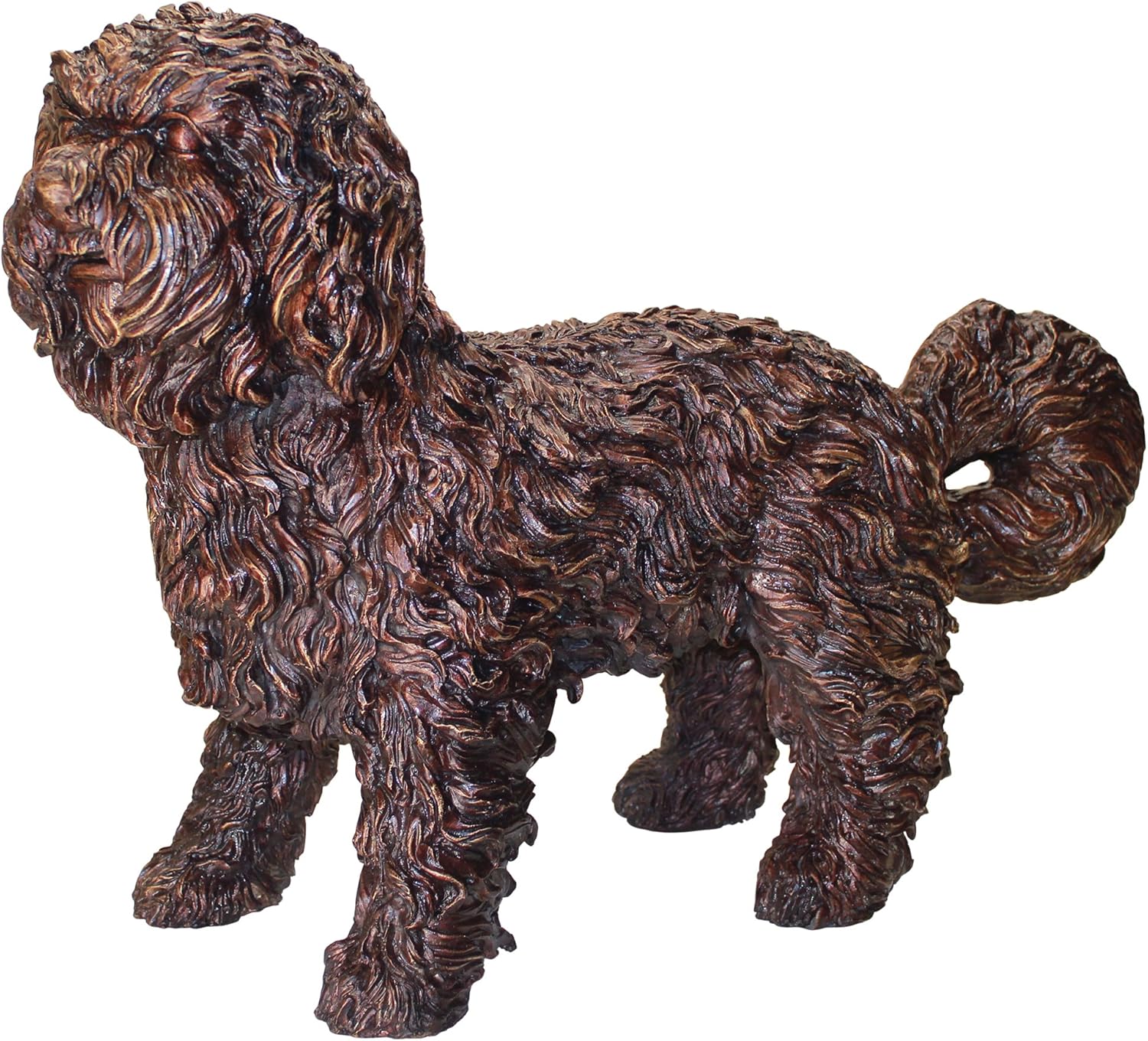 Design Toscano Rusty, the Dog Cast Bronze Garden Statue
